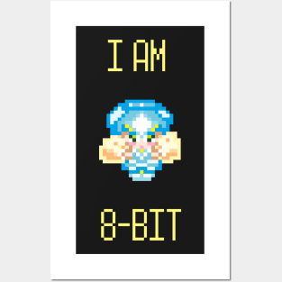 I am 8-BIT Magical Girl Magi Posters and Art